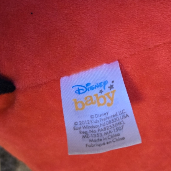 Disney Mickey Mouse Plush - Red, Yellow, Black, White - Picture 3 of 3